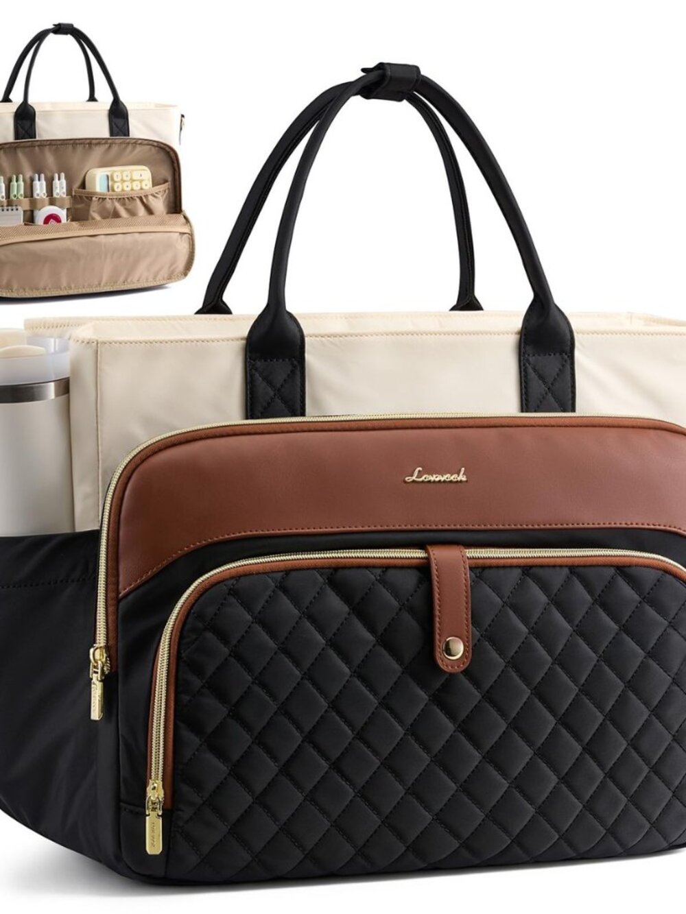 Laptop Bag for Women, Work Tote Computer Bag for Teacher Nurse